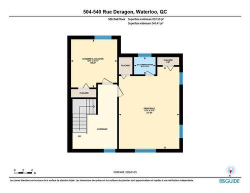 Plan (croquis) - 504  - 540 Rue Déragon, Waterloo, QC - Other