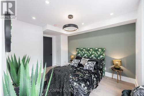 Generous Bedroom With Semi-Ensuite Modern Bathroom - 82 Major Street, Toronto, ON - Indoor Photo Showing Bedroom