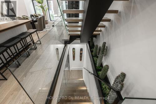 Glass Staircase Railing On Lower Level - 82 Major Street, Toronto, ON -  Photo Showing Other Room