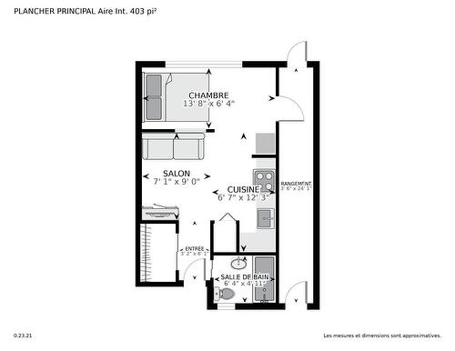 Drawing (sketch) - 2-2172 Rue Gauthier, Montréal (Le Plateau-Mont-Royal), QC 