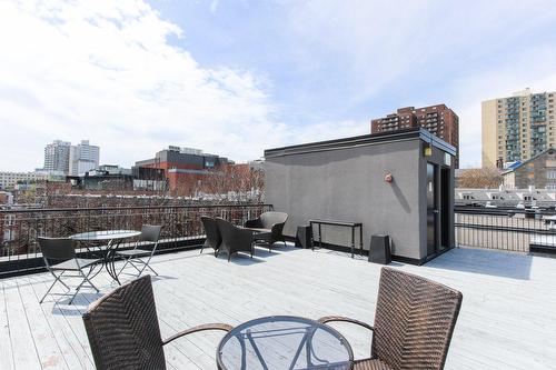 Patio - 606-2038 Rue De Bullion, Montréal (Ville-Marie), QC - Outdoor With Deck Patio Veranda