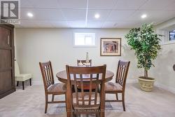 Bright lower level with above grade windows. - 