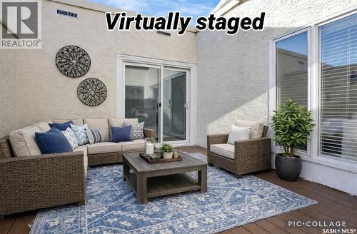 72 Kensington Crescent, Regina, SK - Outdoor With Deck Patio Veranda With Exterior