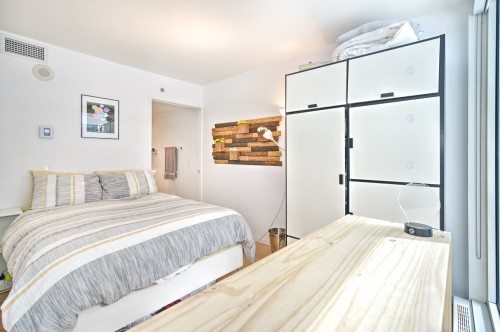 Chambre à coucher principale - 415-350 Boul. De Maisonneuve O., Montréal (Ville-Marie), QC - Indoor Photo Showing Bedroom