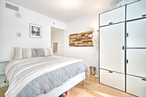 Chambre à coucher principale - 415-350 Boul. De Maisonneuve O., Montréal (Ville-Marie), QC - Indoor Photo Showing Bedroom