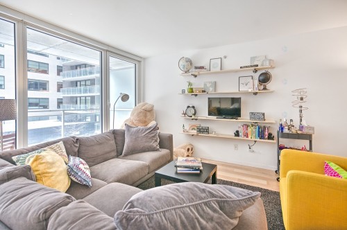 Salon - 415-350 Boul. De Maisonneuve O., Montréal (Ville-Marie), QC - Indoor Photo Showing Living Room