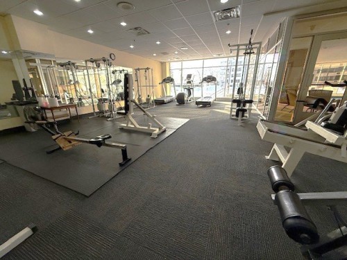 Salle d'exercice - 717-18 Ch. Du Bord-Du-Lac-Lakeshore, Pointe-Claire, QC - Indoor Photo Showing Gym Room