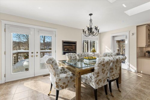 Coin-repas - 12  - 16 Rue Appleglen, Hudson, QC - Indoor Photo Showing Dining Room