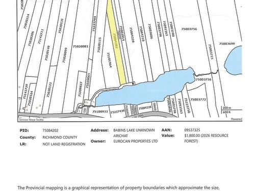 Babins Lake, Arichat, NS 