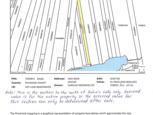 Babins Lake, Arichat, NS 