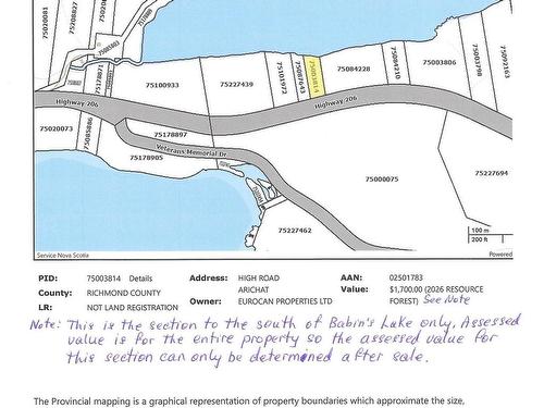 Babins Lake, Arichat, NS 