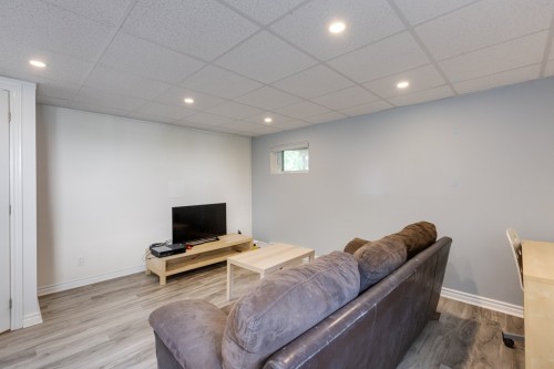 Family Room - 12240 Av. Salk, Montréal (Montréal-Nord), QC - Indoor Photo Showing Basement