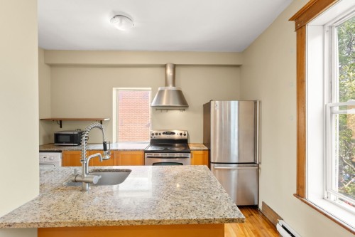 Kitchen - 2299 Rue Rachel E., Montréal (Le Plateau-Mont-Royal), QC - Indoor Photo Showing Kitchen With Upgraded Kitchen