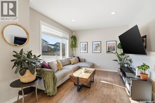 251 Labine Bend, Saskatoon, SK - Indoor Photo Showing Living Room