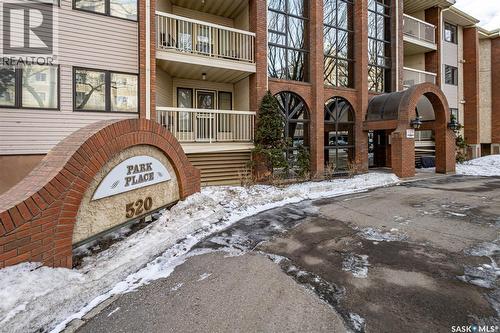 202 520 3Rd Avenue N, Saskatoon, SK - Outdoor With Balcony