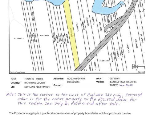 320 Highway, D'Escousse, NS 