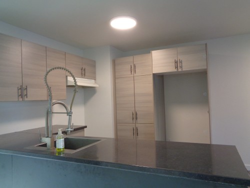 Cuisine - 2-12383 Av. Lapierre, Montréal (Montréal-Nord), QC - Indoor Photo Showing Kitchen