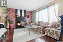 3523 Taylor Street E, Saskatoon, SK  - Indoor Photo Showing Living Room With Fireplace 