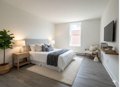 Chambre à coucher - 2138 Boul. Grand, Montréal (Côte-Des-Neiges/Notre-Dame-De-Grâce), QC - Indoor Photo Showing Bedroom