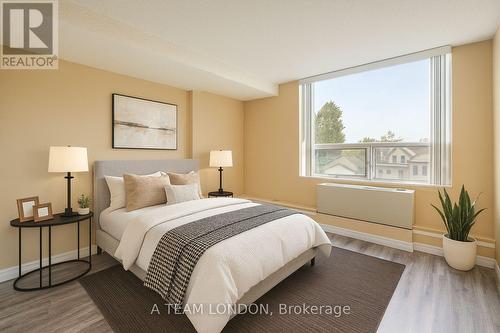 407 - 155 Kent Street, London East (East F), ON - Indoor Photo Showing Bedroom