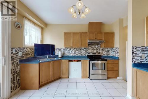 65 Ashdale Road, Brampton, ON - Indoor Photo Showing Kitchen With Double Sink