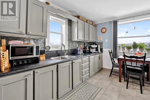 32 Longs Hill, Carbonear, NL - Indoor Photo Showing Kitchen With Double Sink