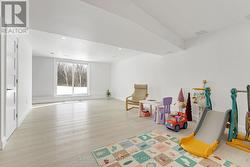 Lower level rec room; walkout to spacious yard - 