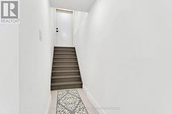 Lower level access to garage - 