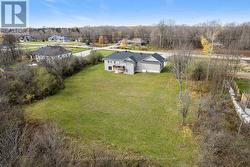 Township maintained paved road; school bus route - 