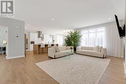 Open floor plan of calming decor - 