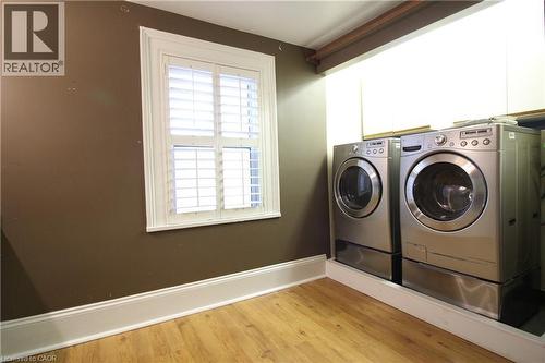 Second Floor Laundry - 1076 King Road, Burlington, ON - Indoor Photo Showing Laundry Room