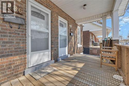 486-488 Cameron, Windsor, ON - Outdoor With Deck Patio Veranda With Exterior