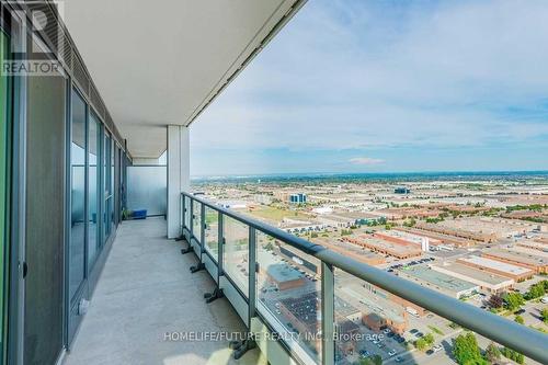 3502 - 898 Portage Parkway, Vaughan, ON - Outdoor With Balcony With View
