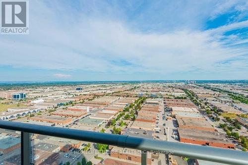 3502 - 898 Portage Parkway, Vaughan, ON - Outdoor With Balcony With View