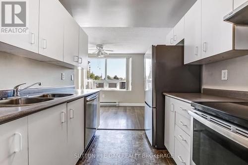 203 - 77 Baseline Road W, London South (South E), ON - Indoor Photo Showing Kitchen With Double Sink