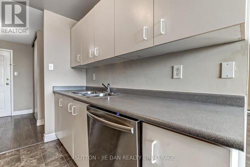 203 - 77 Baseline Road W, London South (South E), ON - Indoor Photo Showing Kitchen With Double Sink