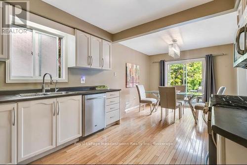 44 Corbett Street, Cambridge, ON - Indoor Photo Showing Kitchen With Double Sink