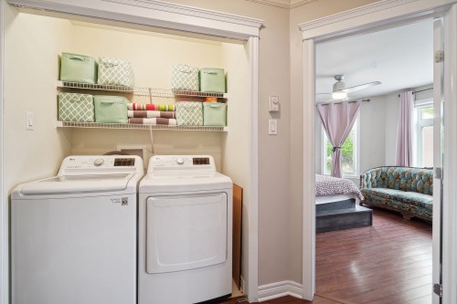 Laundry - 201-9108 Rue Notre-Dame E., Montréal (Mercier/Hochelaga-Maisonneuve), QC - Indoor Photo Showing Laundry Room