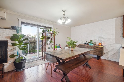 Dining Room - 201-9108 Rue Notre-Dame E., Montréal (Mercier/Hochelaga-Maisonneuve), QC - Indoor Photo Showing Dining Room