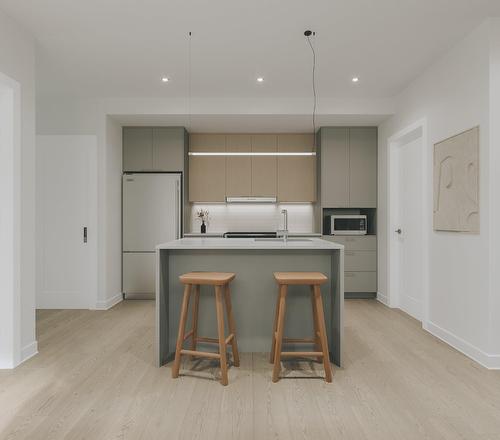 Kitchen - 102-570 Rue Du Ruisseau, Mont-Tremblant, QC - Indoor Photo Showing Kitchen