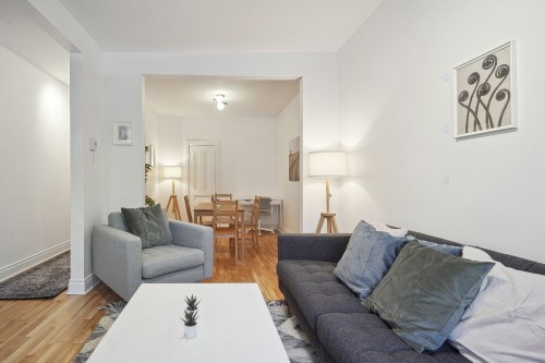 Salon - 5305 Rue Marquette, Montréal (Le Plateau-Mont-Royal), QC - Indoor Photo Showing Living Room