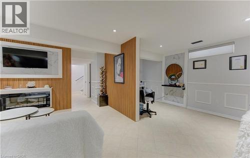 43 Seabrook Drive, Kitchener, ON - Indoor With Fireplace