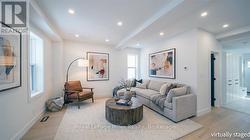 Virtually Staged Living Room/ Main Floor - 