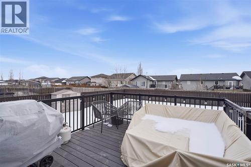 810 Rock Hill Lane, Martensville, SK - Outdoor With Deck Patio Veranda With Exterior