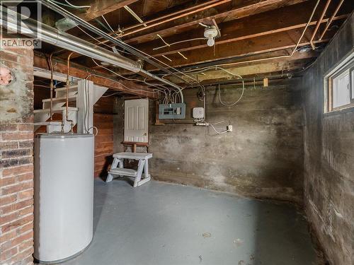1706 Fourth Avenue, Trail, BC - Indoor Photo Showing Basement