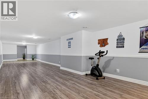 163 Rainham Road, Nanticoke, ON - Indoor Photo Showing Gym Room