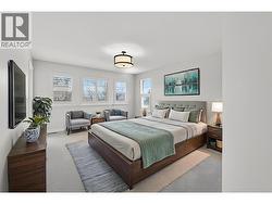 Virtually Staged Primary Bedroom - 