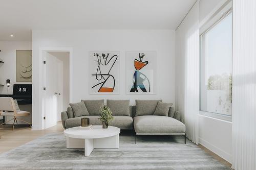 Salon - 103-610 Rue Du Ruisseau, Mont-Tremblant, QC - Indoor Photo Showing Living Room