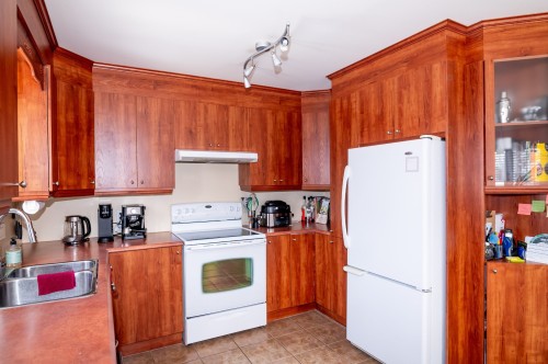 Cuisine - 15 Rue Garneau, Saint-Pacôme, QC - Indoor Photo Showing Kitchen With Double Sink