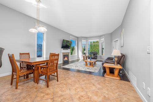 2-2100 Boucherie Road, West Kelowna, BC - Indoor With Fireplace